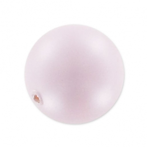 PureCrystal Half-drilled Pearl 5818 8mm Pastel Rose Pearl x1