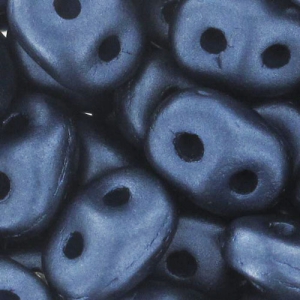 SuperDuo 2.5x5mm Pastel Montana Blue x10g