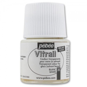 paint Vitrail white (n°20) x45ml