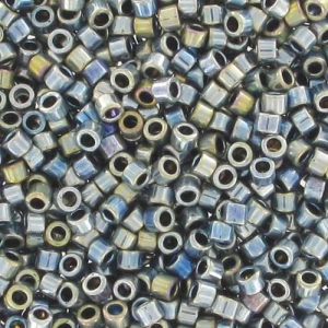 Miyuki Delica 11/0 DB0545 - Silver Blue Gold Iris x5g