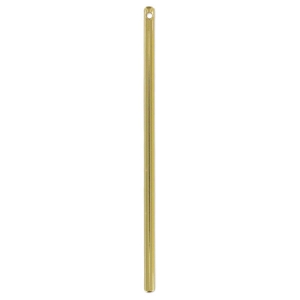 Pendant tube 52 mm Fine Gold plated x1