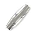 Magnetic clasp for 4mm cord Stainless Steel x1