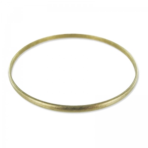 Half-bracelet 3x67 mm - Rough Brass x1