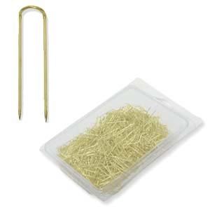 U PIN 24 mm Gold tone x1000