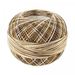 cotton yarn Lizbeth size 40 Rootbeer Float n°150 x274m