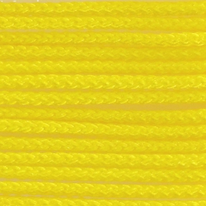 Braided nylon thread 1.3mm Yellow x2.90m