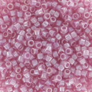 Miyuki Delica 11/0 DB1482-1 - Tr Luster Light Pink x8g