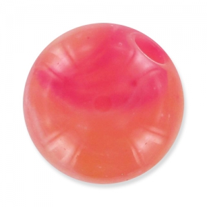 Acryl bead ston imitation 9 mm Pink Orange x1