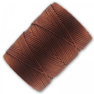 C-Lon Beading Cord 0,50 mm Mahogany x84m