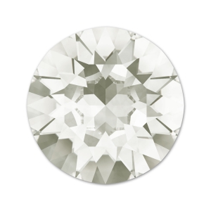 PureCrystal 1088 Round Stone 8mm Crystal Silver Shade