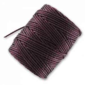 C-Lon Tex 400 Bead Cord 0,90mm Eggplant x 35 m