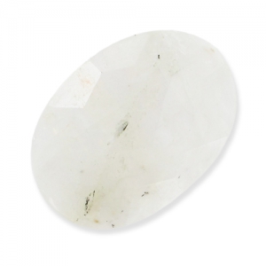 Oval facetted Cabochon 18x13mm Moonstone x1