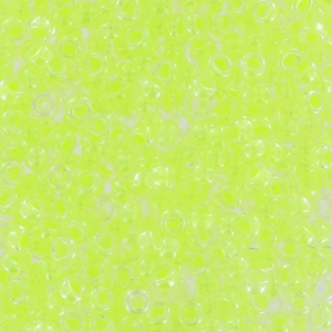 Miyuki Seed beads 15/0 1119 - Luminous Lime Aid x8g
