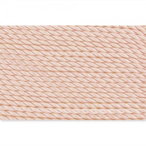 Nylon Power Bead Cord 1.02mm Light Pink x2 m