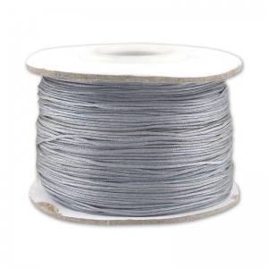 Braided nylon thread 0.5mm Grey x150m