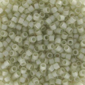 Miyuki Delica 11/0 DB0383 - Matte Transparent Oyster Luster