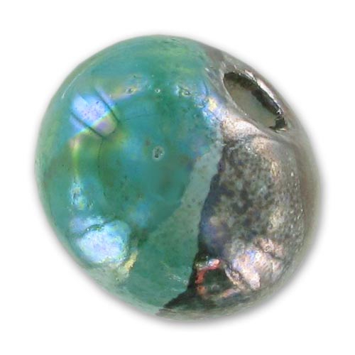 Ceramics bead 15mm Iridescent Cactus x1 Perles & Co