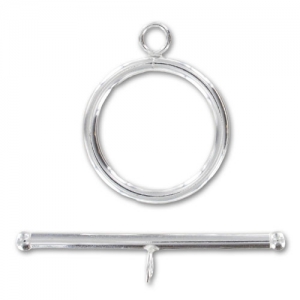 925 Sterling Silver Toggle clasp 22mm x1