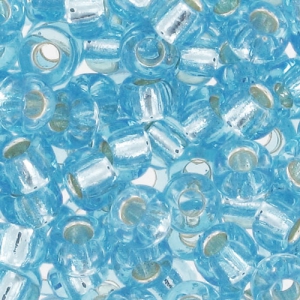 Miyuki Seed beads 8/0 18 - Aquamarine Silverline