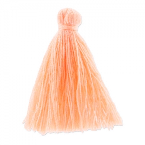 Cotton tassel 27-30mm Saumon x1