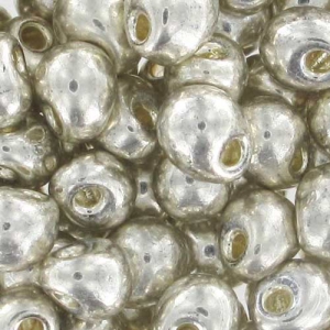 Miyuki Fringe beads 3.4mm DP1051 - Galvanized Silver x8g