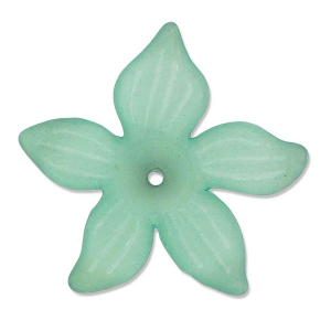 Flower 27mm Erinite Frosted