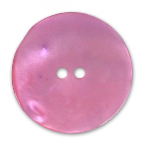 Mother-of-Pearl Button 28mm Light Rose x1
