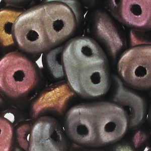 SuperDuo 2.5x5mm Metallic Iris Satin x10g