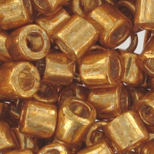 Miyuki Delica 8/0 DBL0410 - Galvanized Yellow Gold x8g