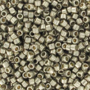 Miyuki Delica Duracoat 11/0 DB1851 - Galvanized Light Pewter
