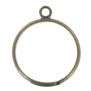 Ring base Bronze tone x1