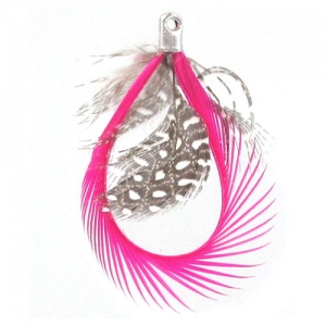 Feather 50mm Hot Pink x1