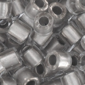 Miyuki Delica 8/0 DBL0271 - Crystal Spkl Silver Grey Lined