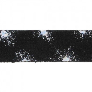 Ribbon 10 mm Bright Black x30cm