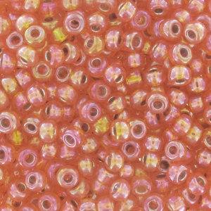 Miyuki Seed beads 11/0 1008 - Silver Lined Orange AB