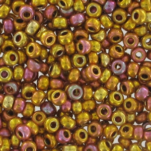 Miyuki Seed beads 11/0 199 - 24kt Gold Iris x5g