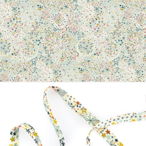 Bias ribbon Liberty Adelajda Orange x 1m