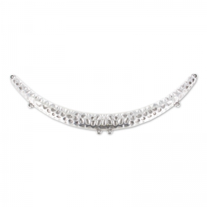 Spacer for necklace 155x14mm Antique Silver Plating
