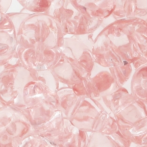 SuperDuo 2.5x5mm Light Rose  x10g