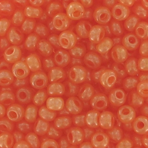 Preciosa Seed beads 9/0 2.5 mm - Orange Alabaster x10g
