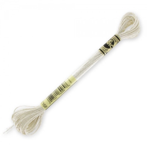 DMC Mouliné Effet Lumière Silver Embroidery Thread (E168) x 8 m