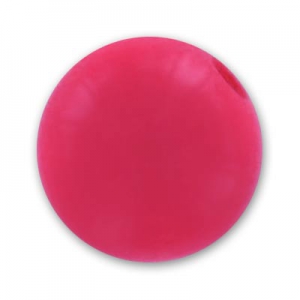 Polaris round bead Opaque  8mm Fuchsia x1