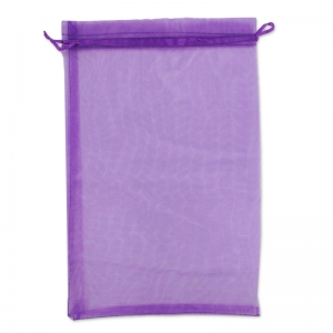 Organza Bag 210X310 mm - Purple x1