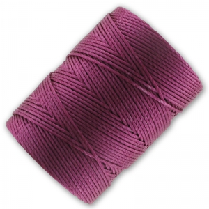 C-Lon Beading Cord 0,50 mm Raspberry x84m