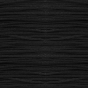 Braided nylon thread 0.5mm Black x3m