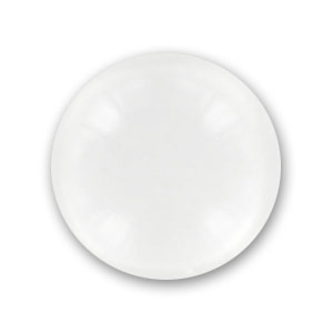 Glass Magnifying cabochon 18mm Crystal x1