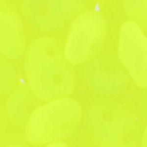 SuperDuo 2.5x5mm Neon Yellow Mat x10g