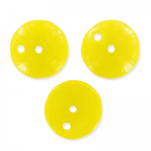 Piggy beads 4x8 mm Opaque Yellow x25