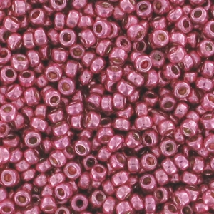 Miyuki Seed beads Duracoat 15/0 4210 - Galvanized Hot Pink x8g