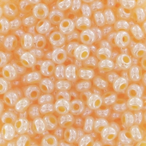 Preciosa Seed Beads 11/0 2 mm - Pearl Salmon x20g